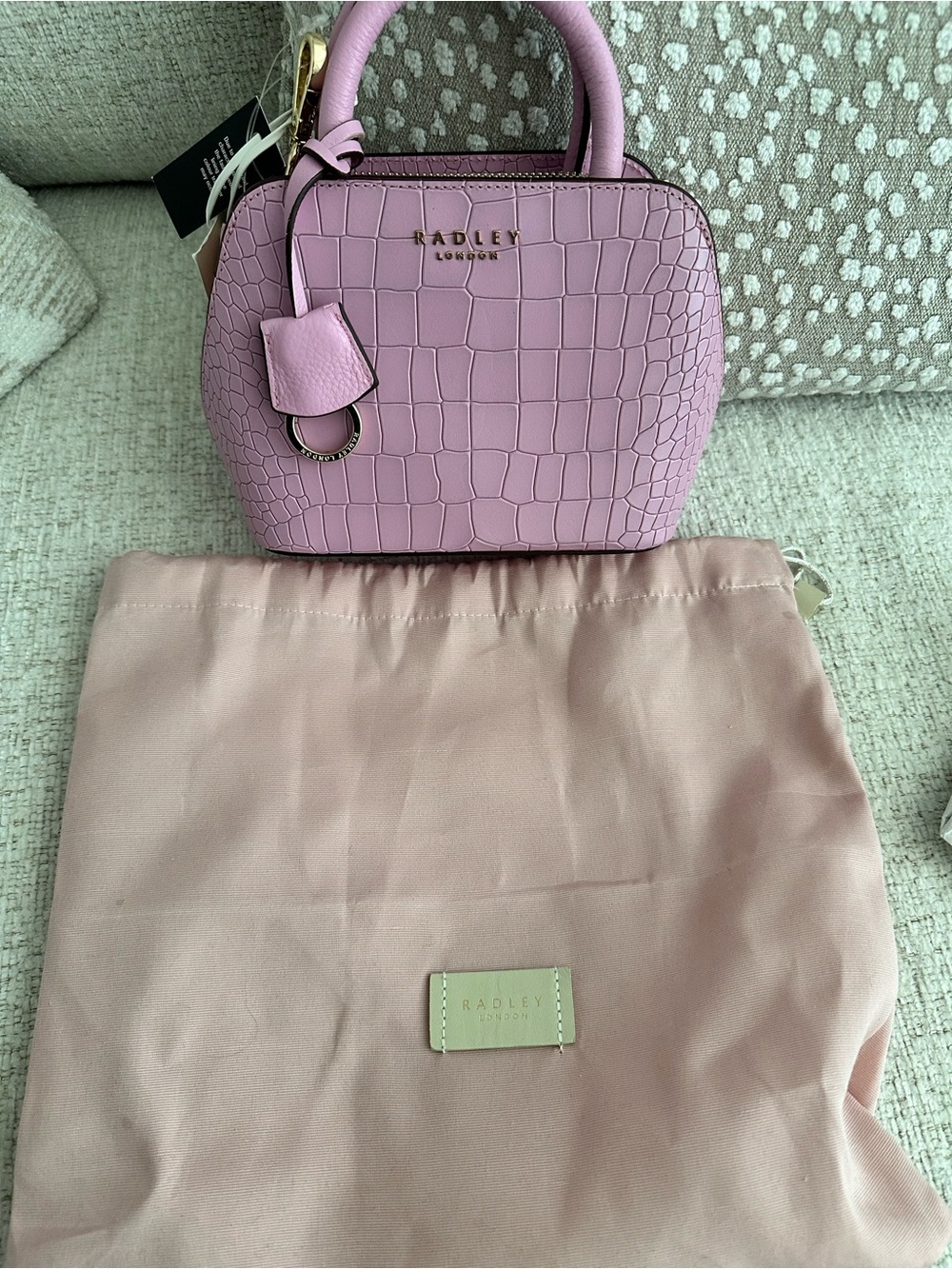 Radley London Liverpool Street 2.0 SMALL pink crossbody NWT retail value $278